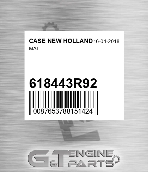 618443R92 Mat