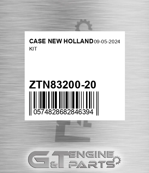 ZTN83200-20 Kit for CASE NEW HOLLAND