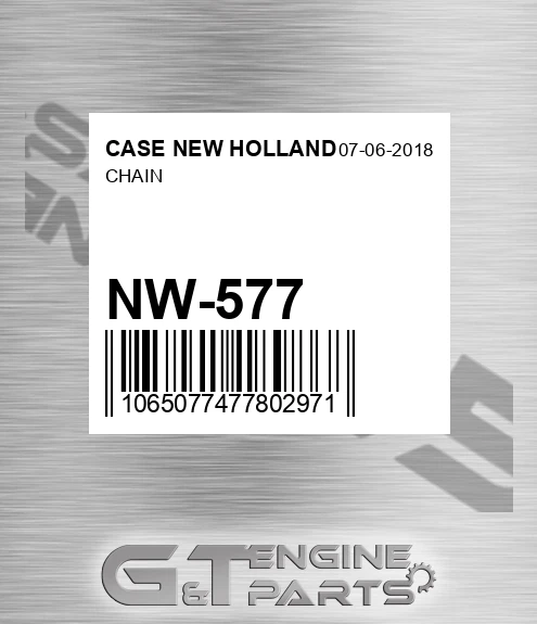 NW-577 Chain for CASE NEW HOLLAND
