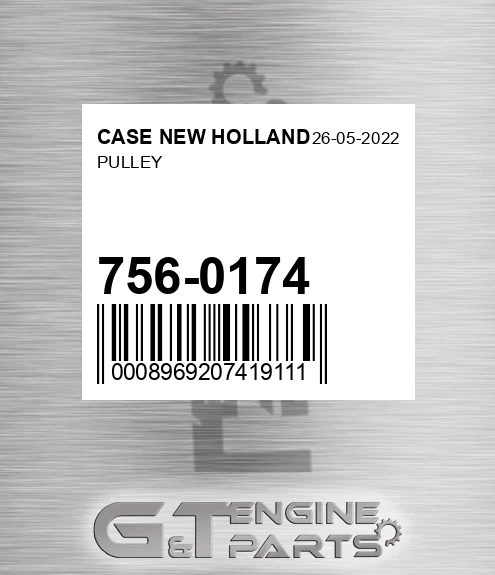 756-0174 Pulley