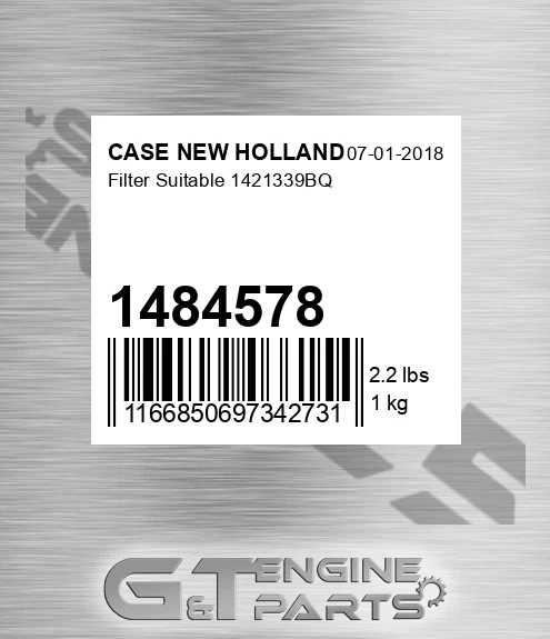 1484578 Filter Suitable 1421339bq