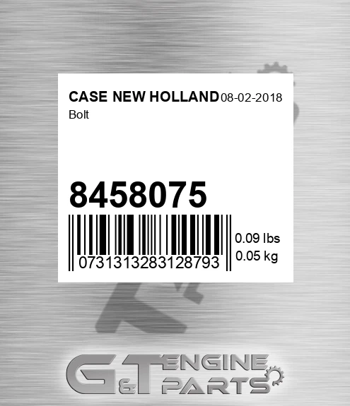 845-8075 Bolt