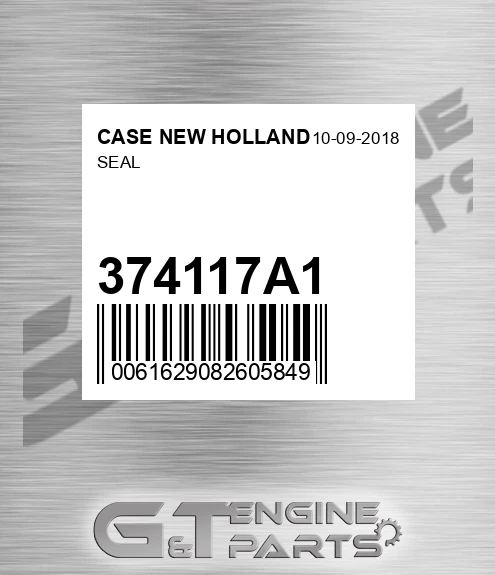 374117A1 Seal for CASE NEW HOLLAND