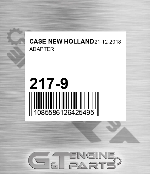 217-9 Adapter for CASE NEW HOLLAND
