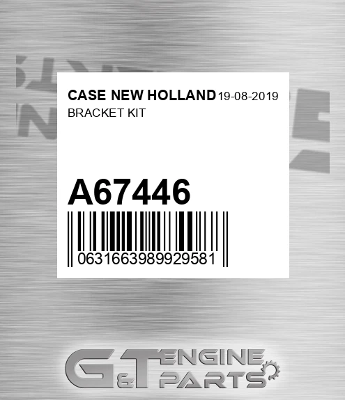 A67446 CASE NEW HOLLAND Bracket Kit