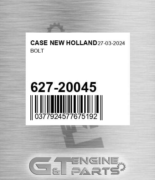 627-20045 Bolt