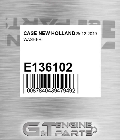E136102 Washer