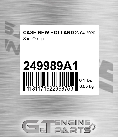 249989A1 Seal O-ring