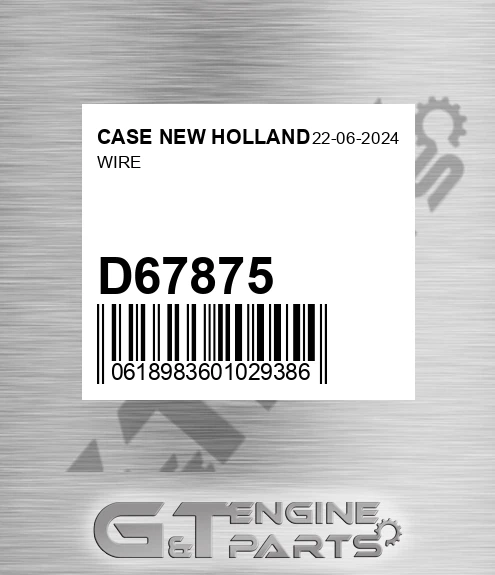 D67875 Wire