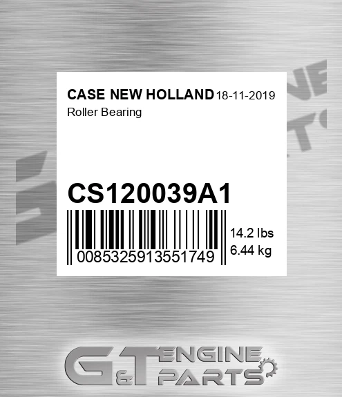 CS120039A1 Roller Bearing