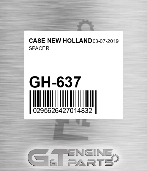 GH-637 Spacer
