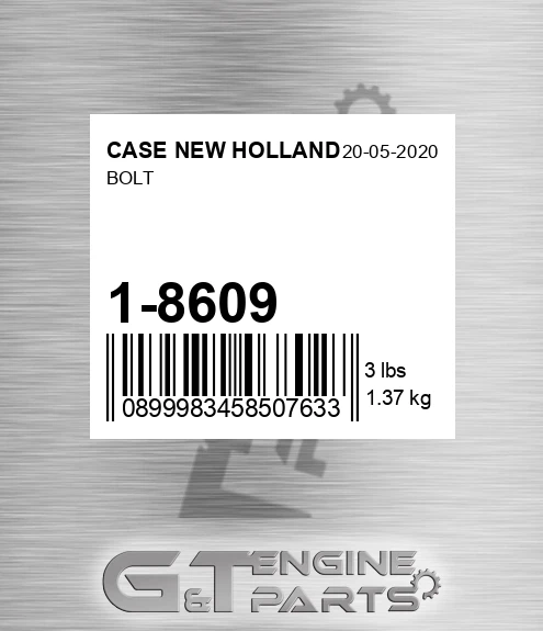 1-8609 Bolt