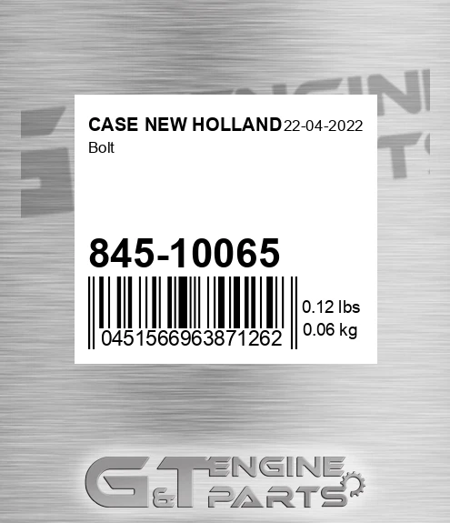 845-10065 Bolt