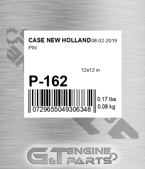P-162 CASE NEW HOLLAND Pin