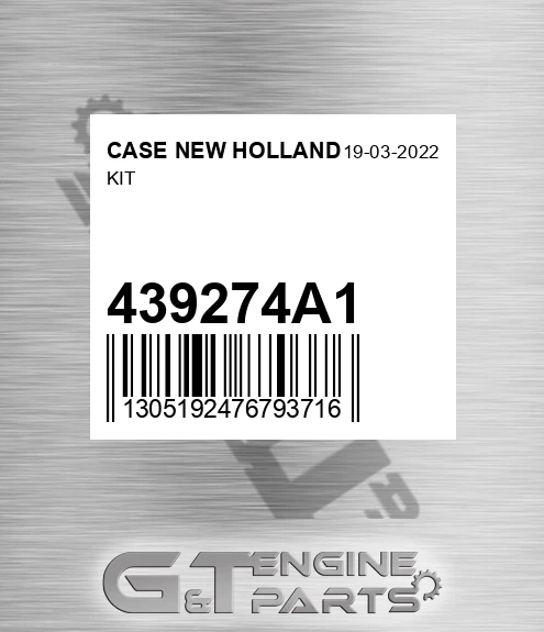 439274A1 Kit for CASE NEW HOLLAND