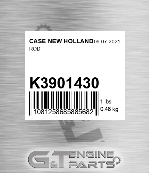 K3901430 Rod for CASE NEW HOLLAND
