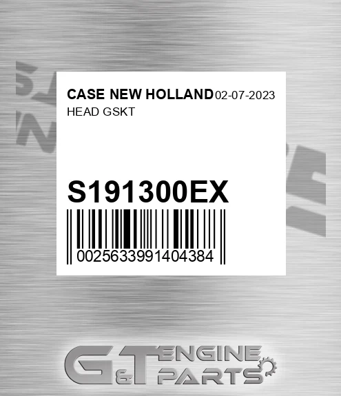 S191300EX Head Gskt