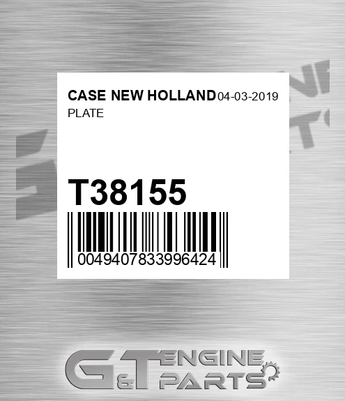 T38155 Plate