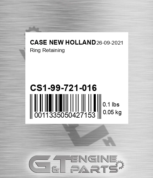 CS1-99-721-016 Ring Retaining