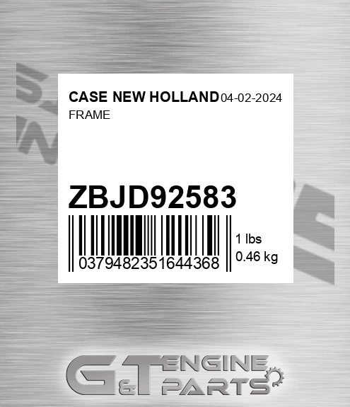 ZBJD92583 Frame