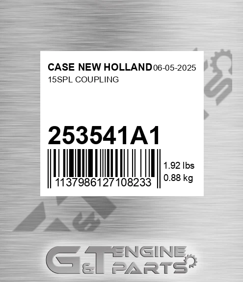 253541A1 15spl Coupling