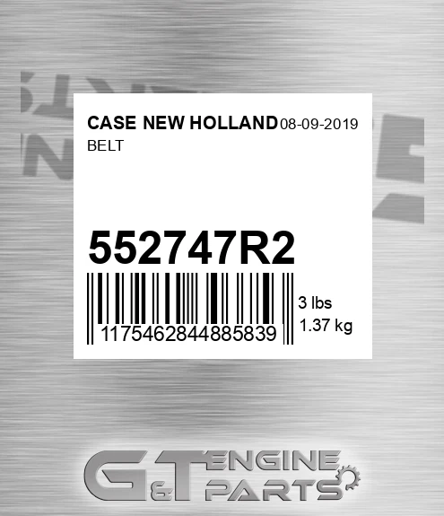 552747R2 Belt for CASE NEW HOLLAND