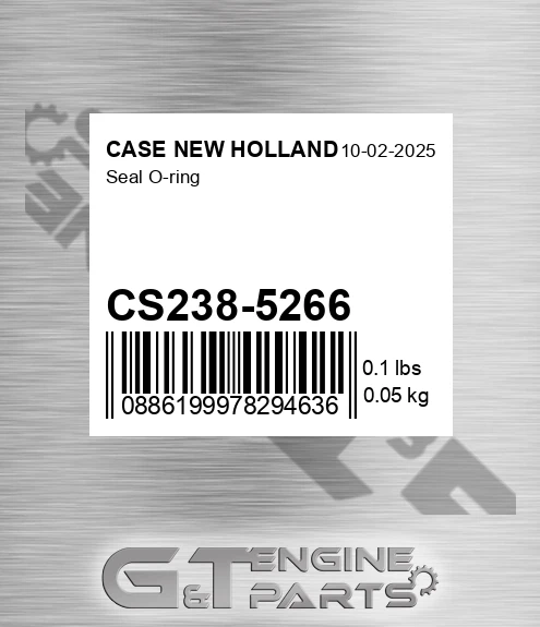CS238-5266 Seal O-ring for CASE NEW HOLLAND