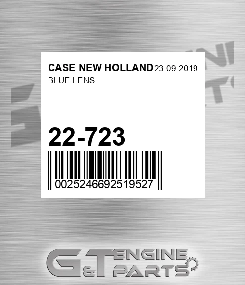 22-723 Blue Lens