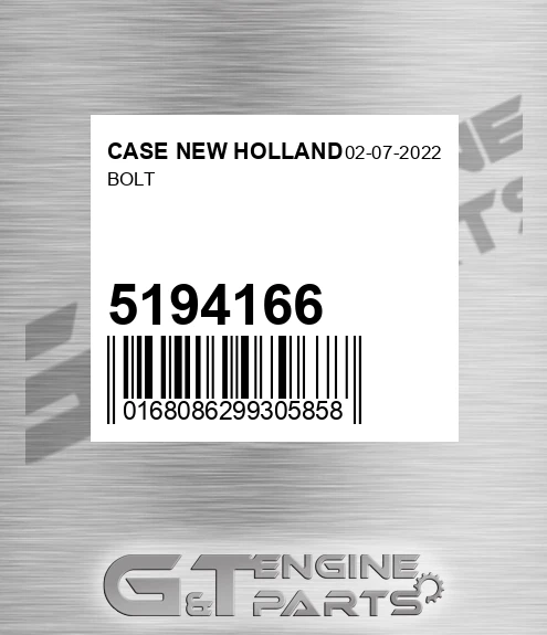 5194166 Bolt