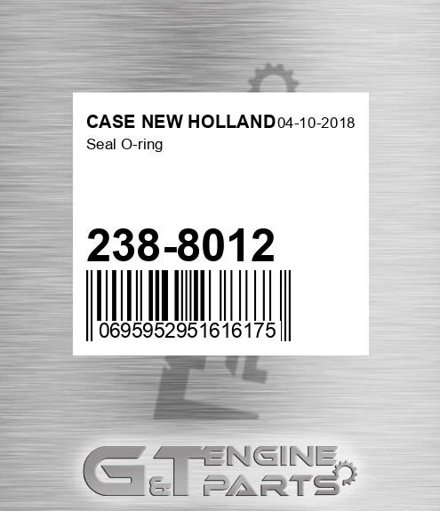 238-8012 Seal O-ring