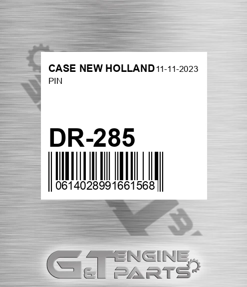 DR-285 Pin for CASE NEW HOLLAND