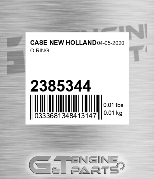238-5344 O Ring