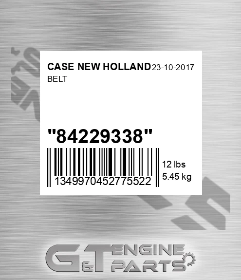 84229338 Belt