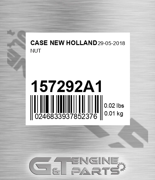 157292A1 Nut