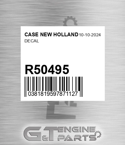 R50495 Decal