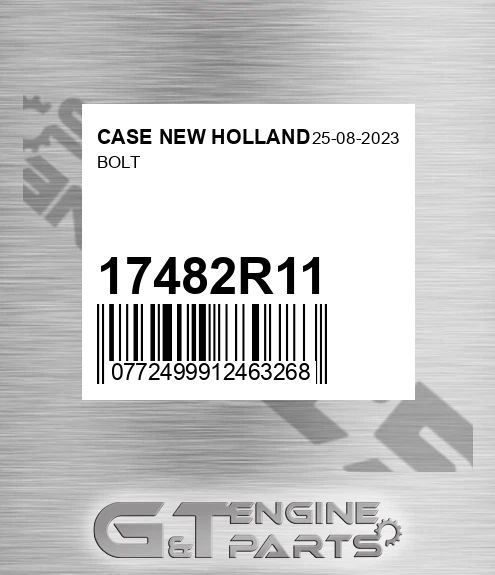 17482R11 Bolt