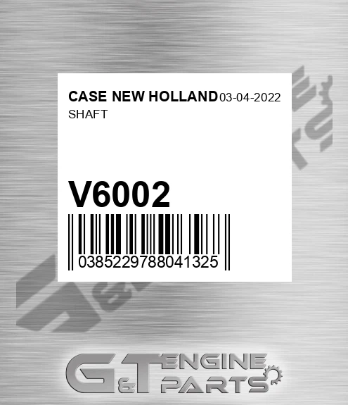 V6002 Shaft