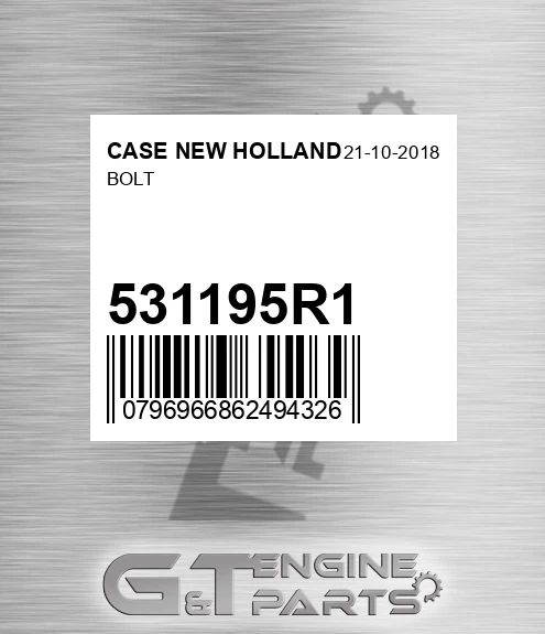 531195R1 Bolt