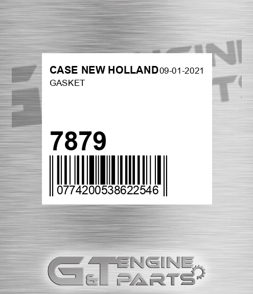 7879 Gasket for CASE NEW HOLLAND