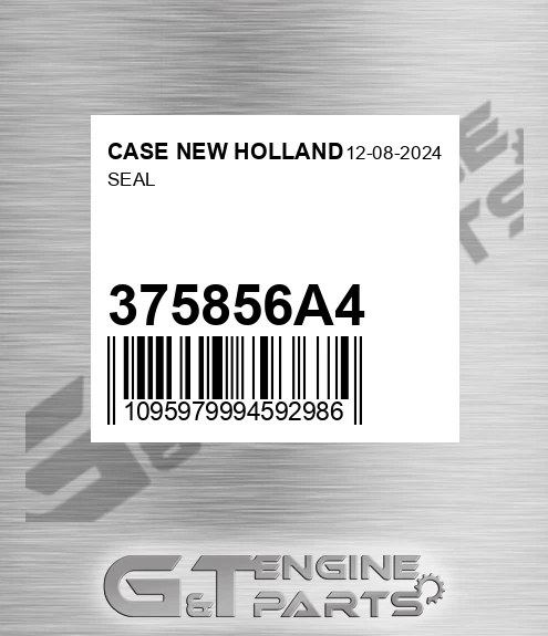 375856A4 Seal for CASE NEW HOLLAND