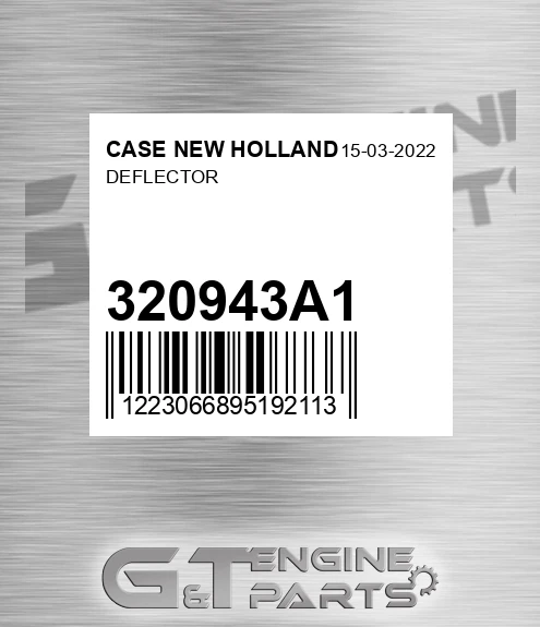 320943A1 Deflector for CASE NEW HOLLAND