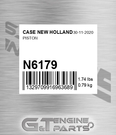 N6179 CASE NEW HOLLAND Piston