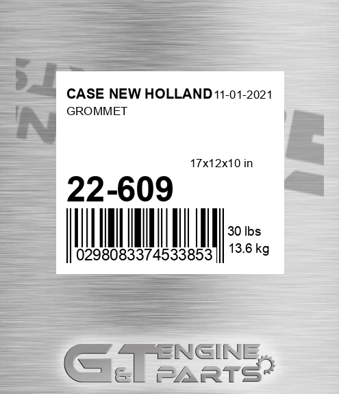22-609 Grommet for CASE NEW HOLLAND