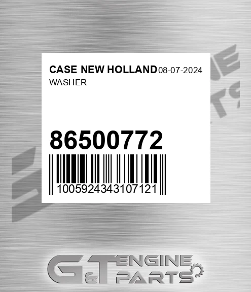 86500772 Washer