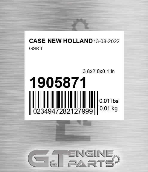 1905871 Gskt for CASE NEW HOLLAND