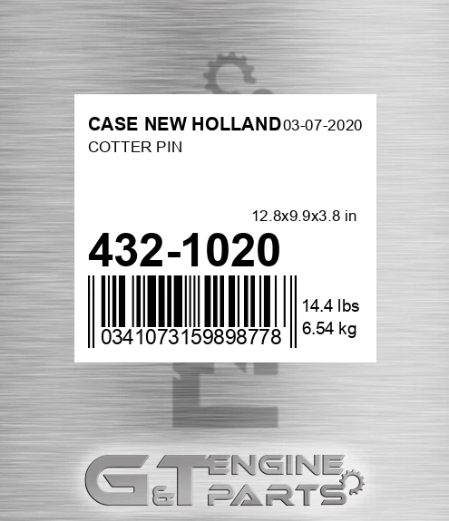 432-1020 Cotter Pin