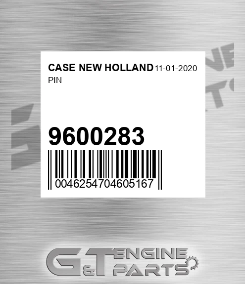 9600283 Pin for CASE NEW HOLLAND