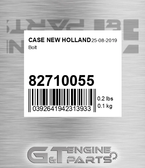 82710055 Bolt