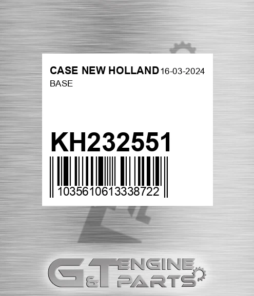 KH232551 Base