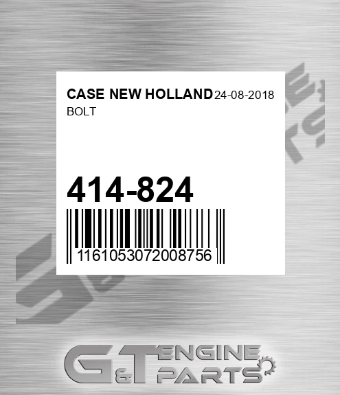 414-824 Bolt for CASE NEW HOLLAND